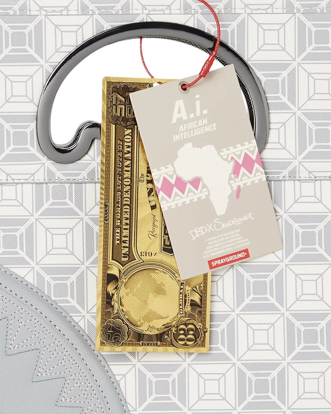 A.I.8 AFRICAN INTELLIGENCE BOOKED & BUSY CITY SAVVY HANDBAG - Image 15