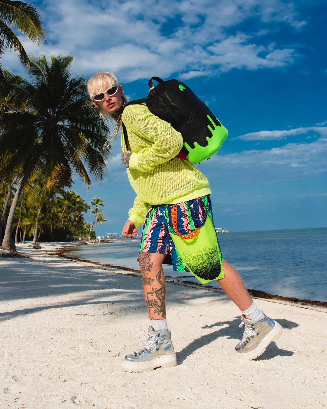 ANTI-GRAVITY GREEN BACKPACK (DLXV) - Image 4