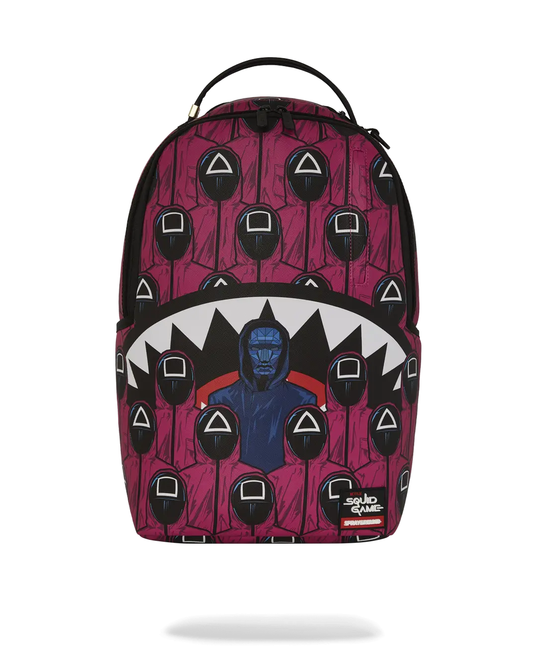 SQUID GAME COLLAB FRONT MAN & PINK GUARD SHARKS BACKPACK