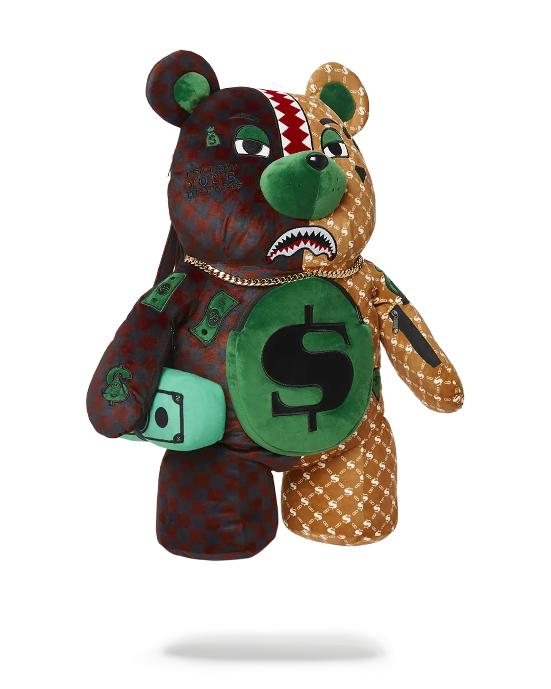 MONEY BEAR TEDDYBEAR BACKPACK PARIS VS FLORENCE - Image 2