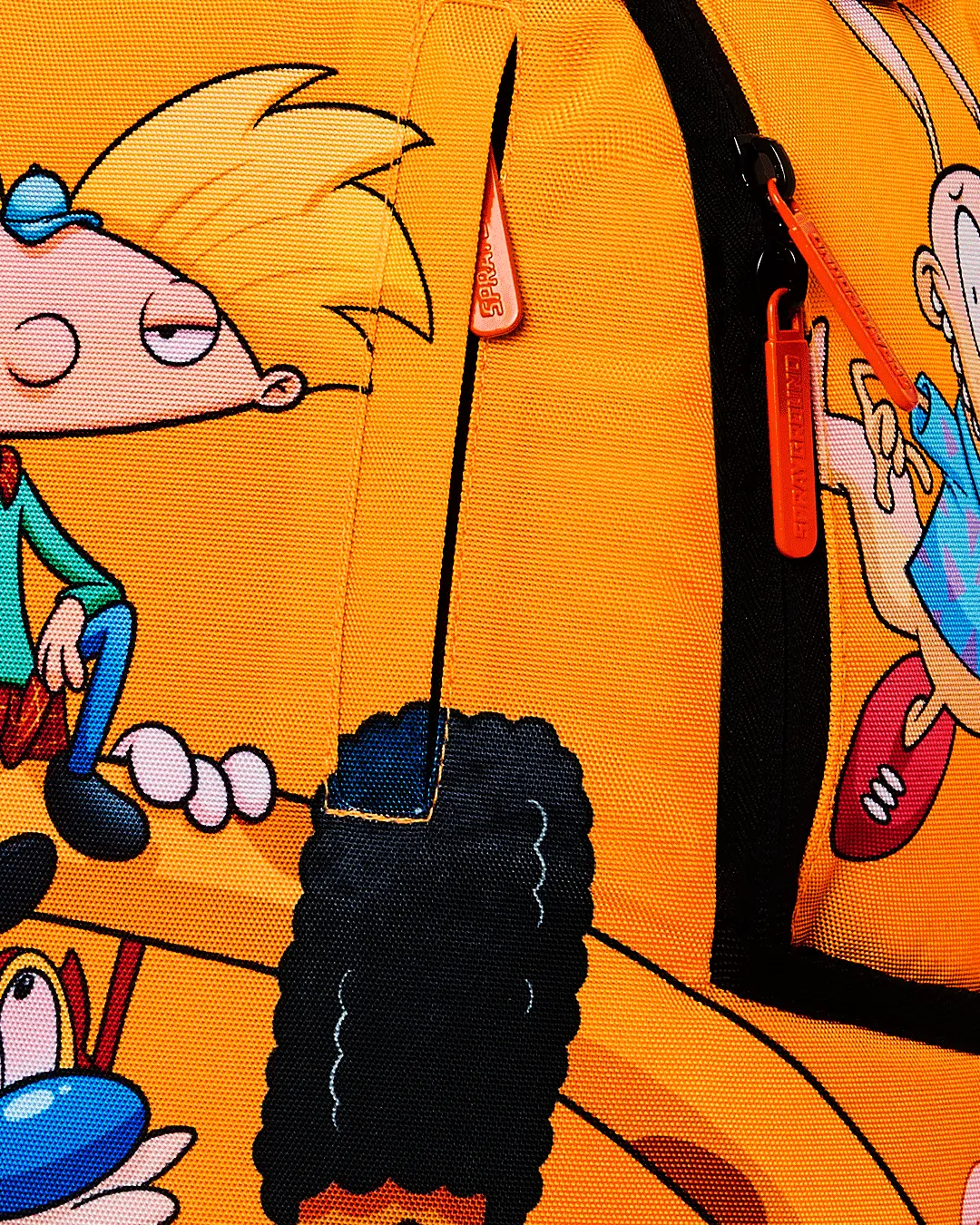 90s NICK CAT DOG SHARK MOUTH DLXSR BACKPACK - Image 6