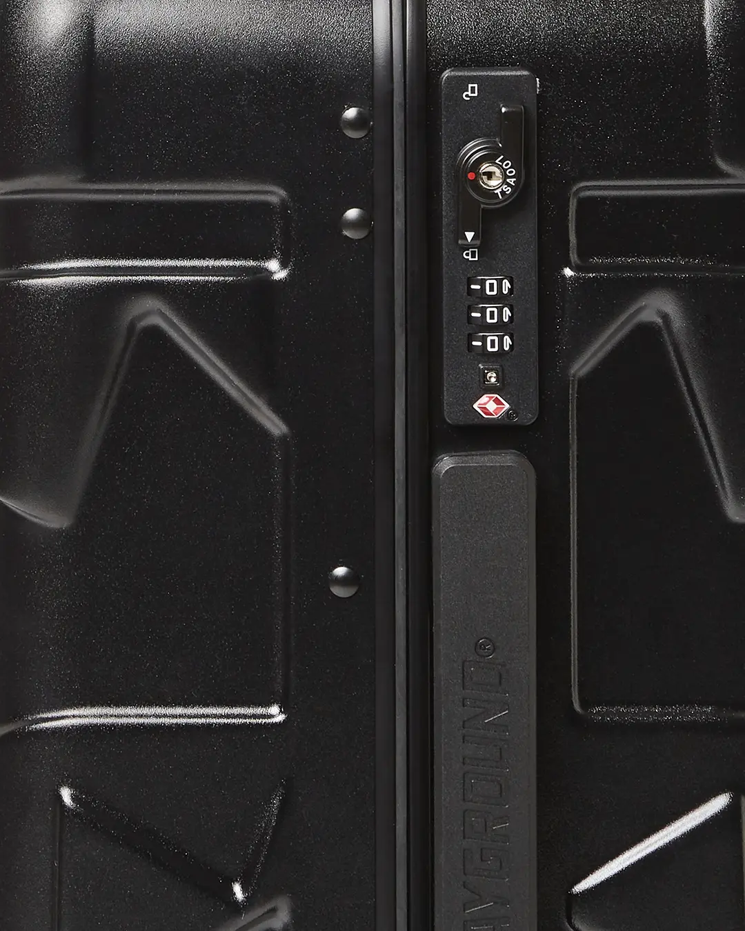 MOLDED SHARKITECTURE BLACK HARDSHELL CARRY-ON LUGGAGE - Image 9