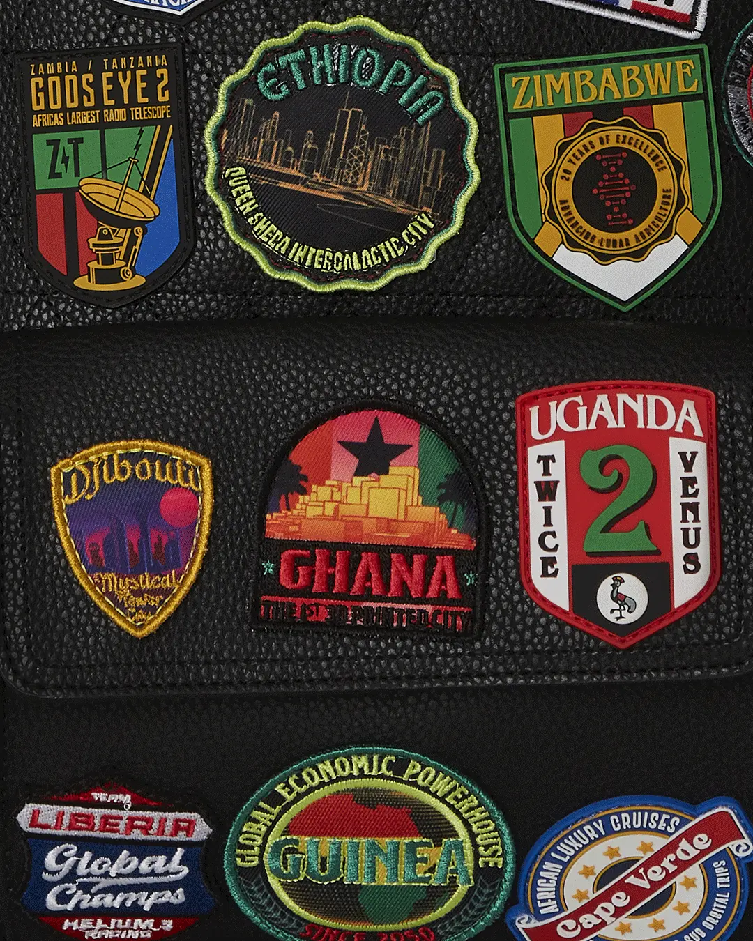 A.I. THE 54 (PATCHES OF AFRICA) CARGO BACKPACK - Image 12