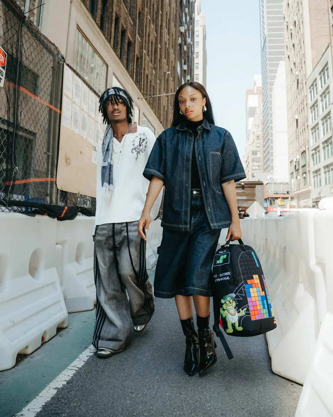 TETRIS WITH DIABLO AND MONEY BEAR BACKPACK - Image 8