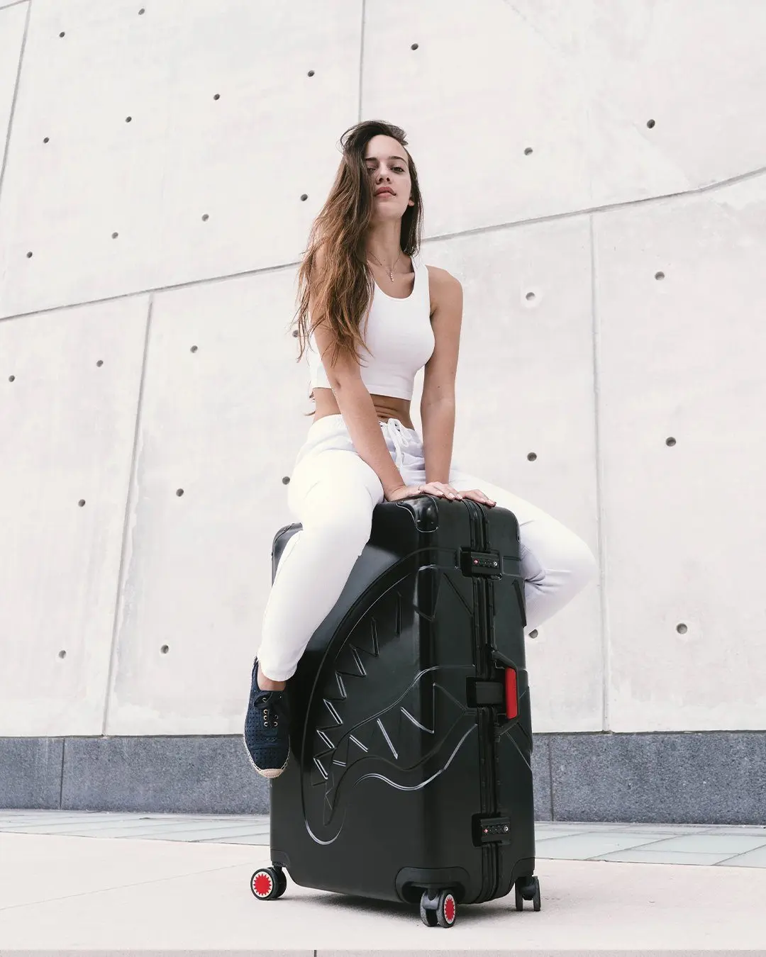SHARKITECTURE MOLDED 29” FULL-SIZE LUGGAGE - Image 9