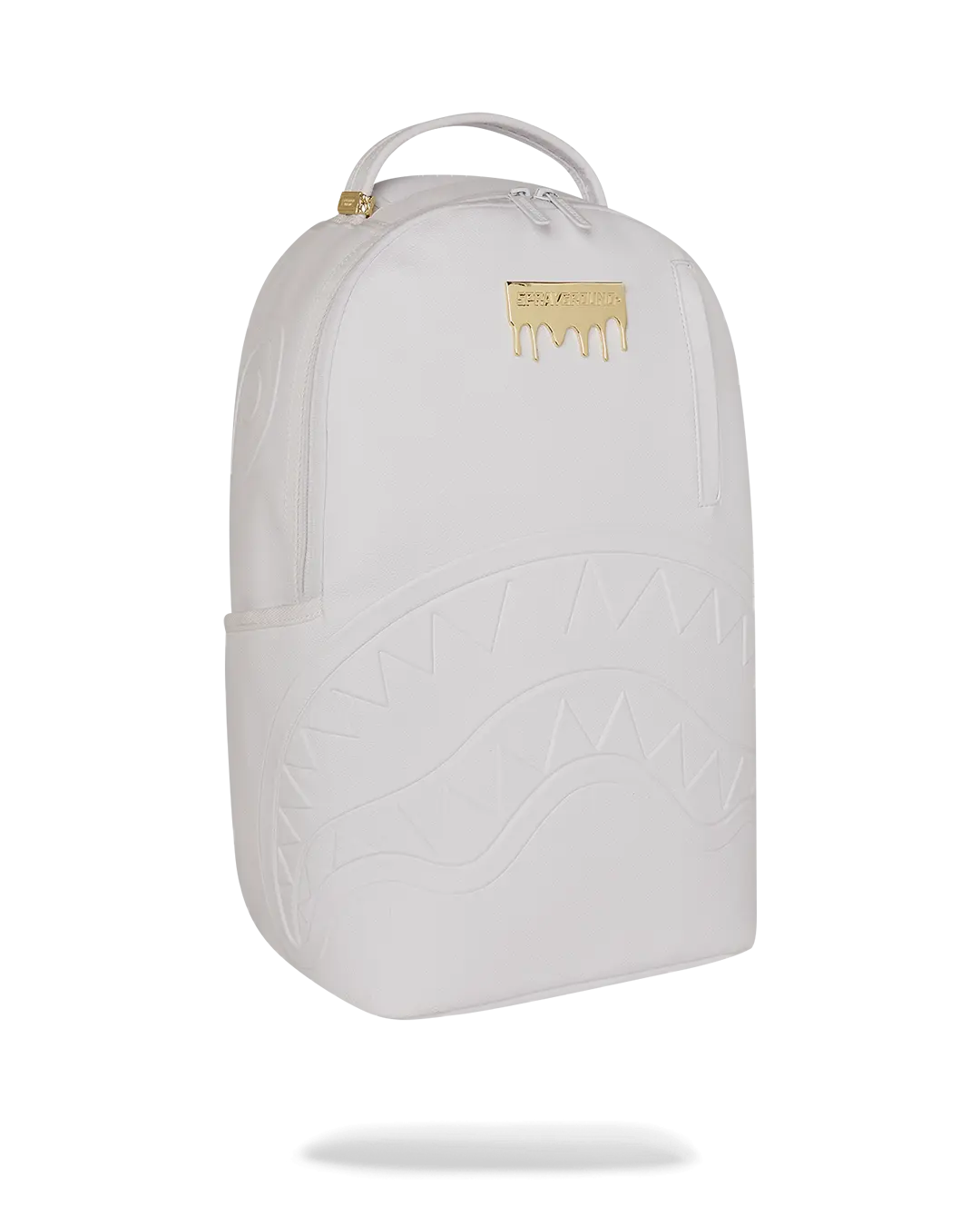 GOLD BRICK LUXE WHITE BACKPACK - Image 3