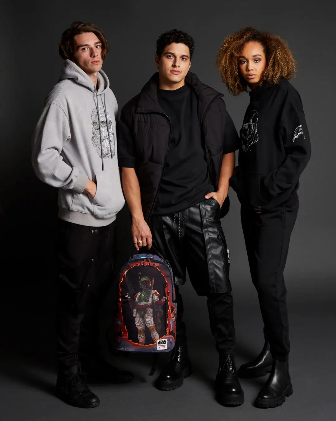 STAR WARS BOBA FETT BLOWOUT SHARK BACKPACK - Image 8