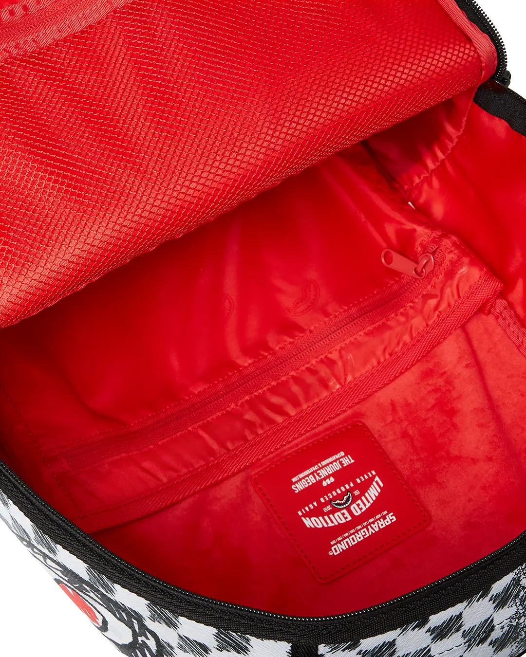 SCRIBBLE DRIBBLE CHECK BACKPACK - Image 15