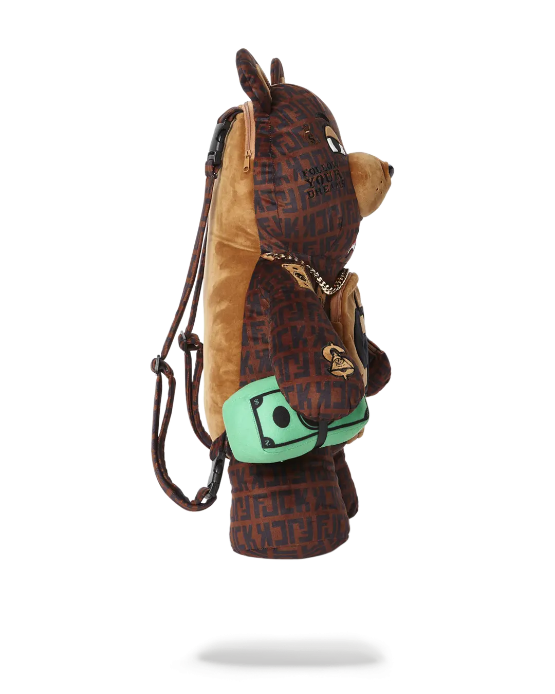 OFFENDED MONEYBEAR TEDDYBEAR BACKPACK - Image 3