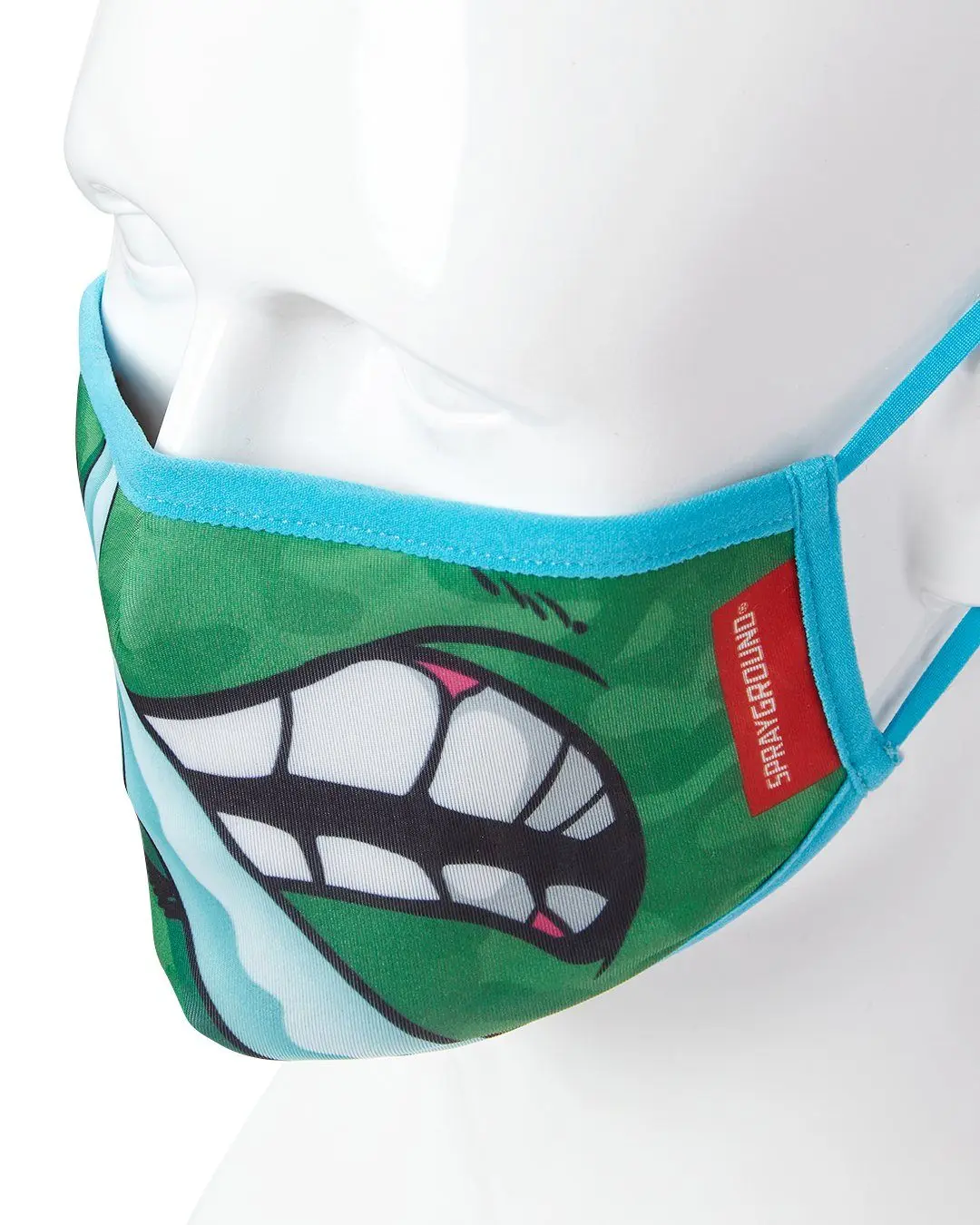 ADULT TMNT: LEONARDO SHARK FORM FITTING FACE-COVERING - Image 3