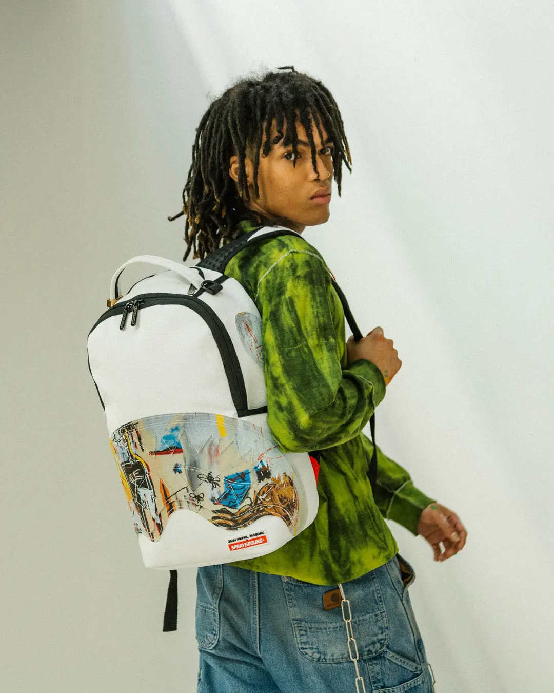 OFFICIAL BASQUIAT ACQUE PERICOLOSE 1981 BACKPACK (DLXV) - Image 6
