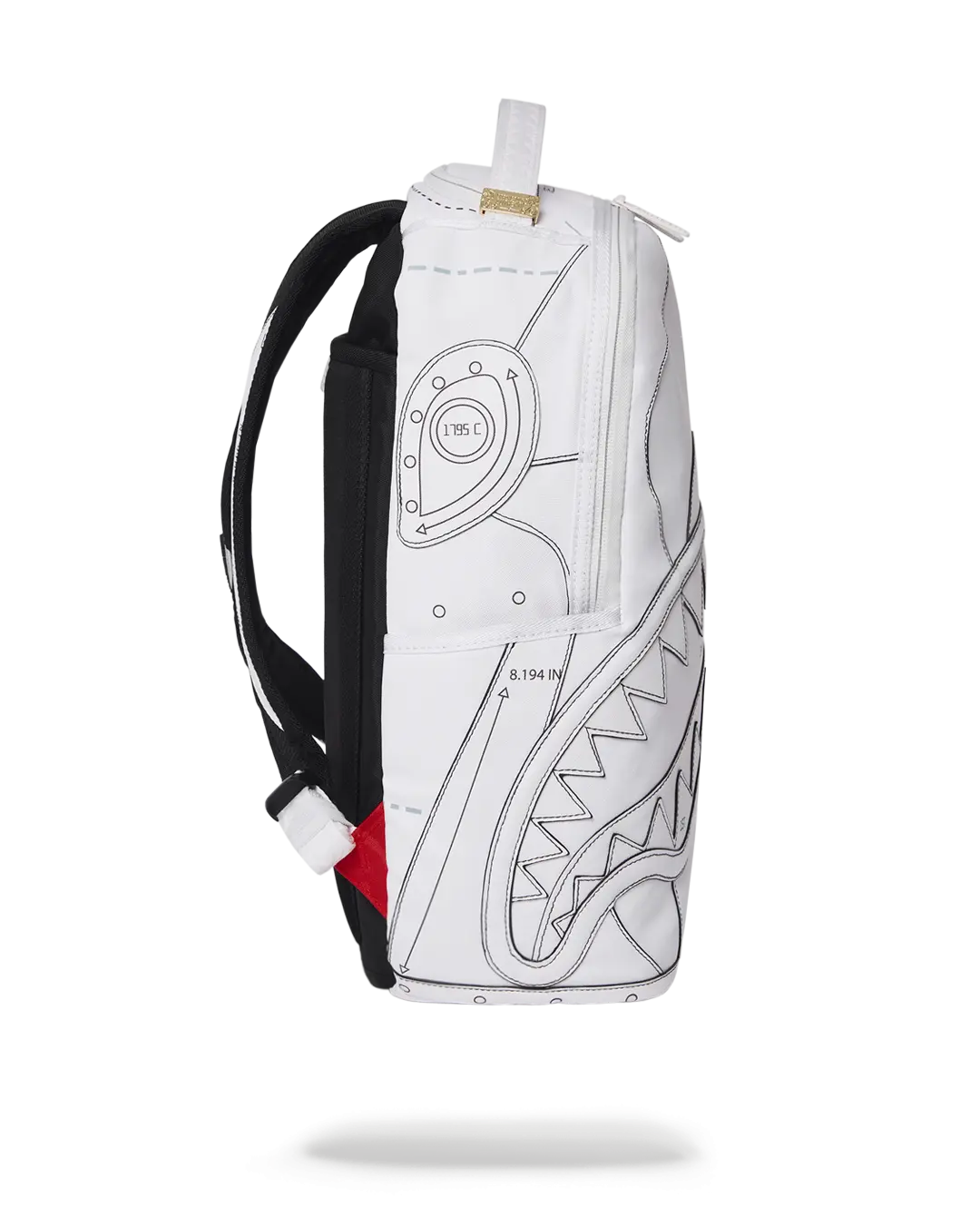 TECHNICAL CUT & SHARK BACKPACK (DLXV) - Image 5