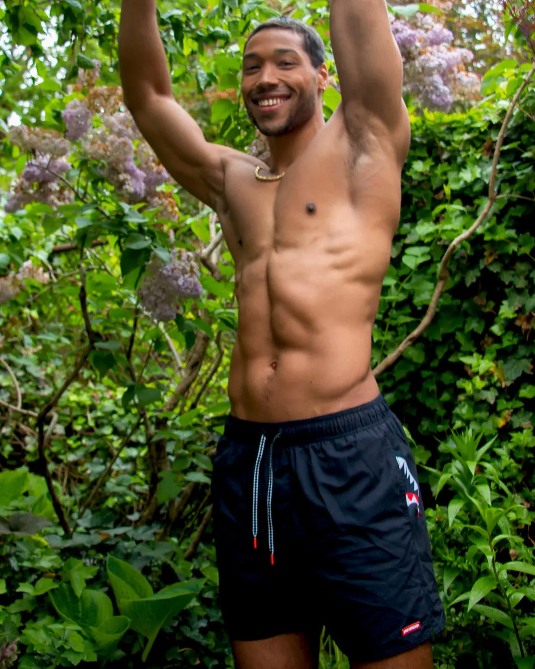 SHARK CENTRAL MIDNIGHT SWIM TRUNKS - Image 10