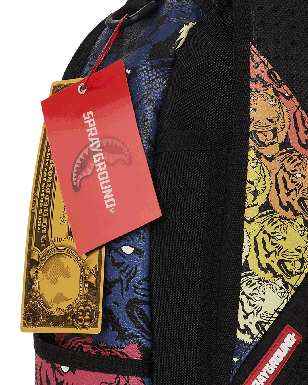 TIGER ROAR GOLD PLATED BACKPACK - Image 13