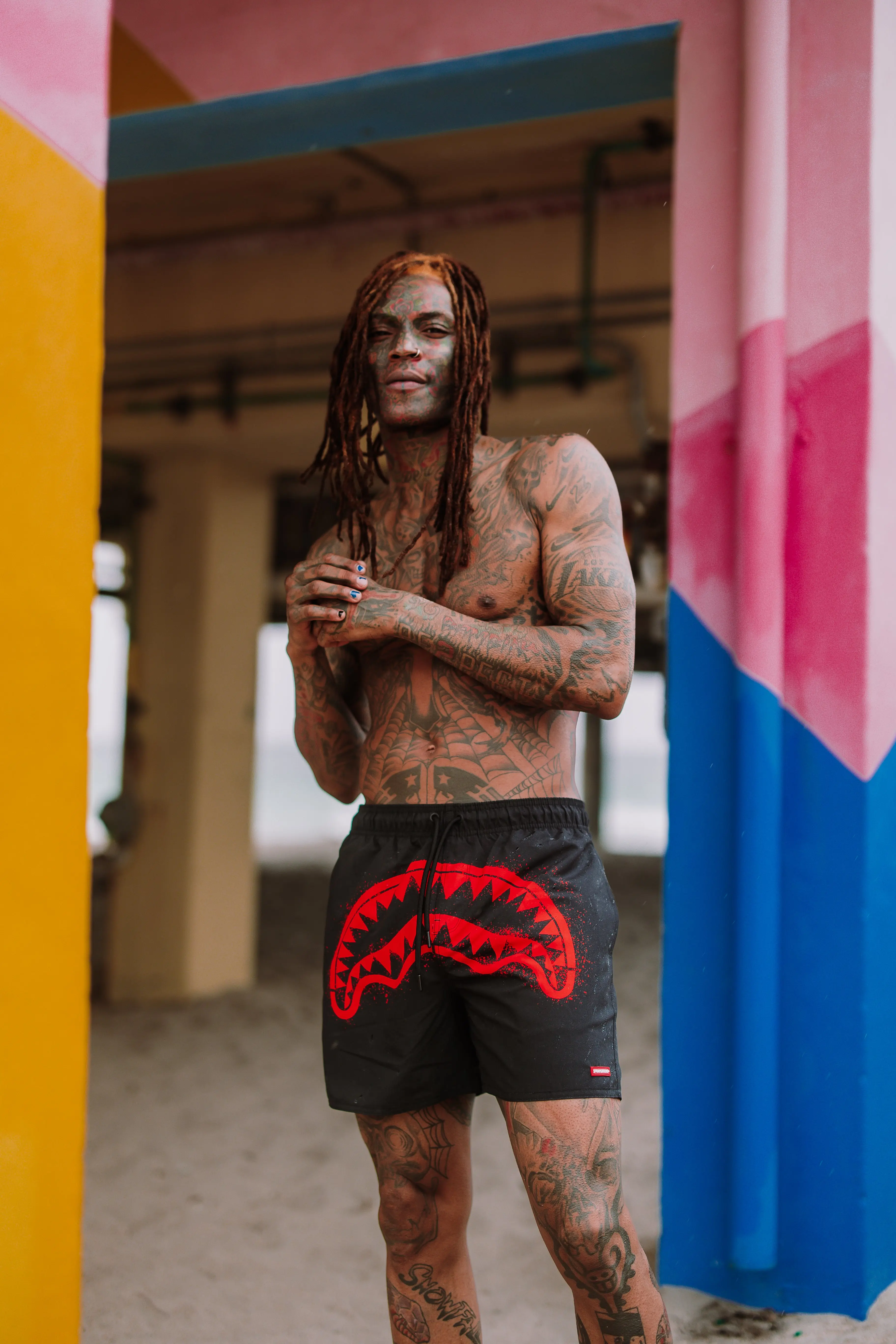 STREET ARTIST SWIM SHORTS - Image 2