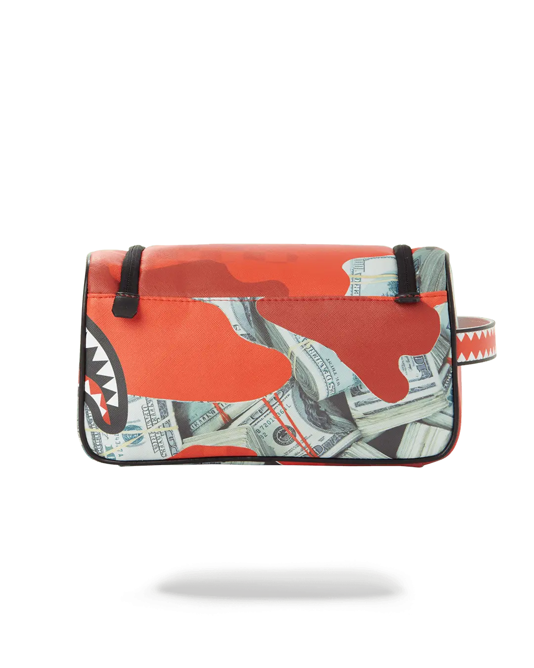 MONEY CAMO (RED) TOILETRY BAG - Image 3