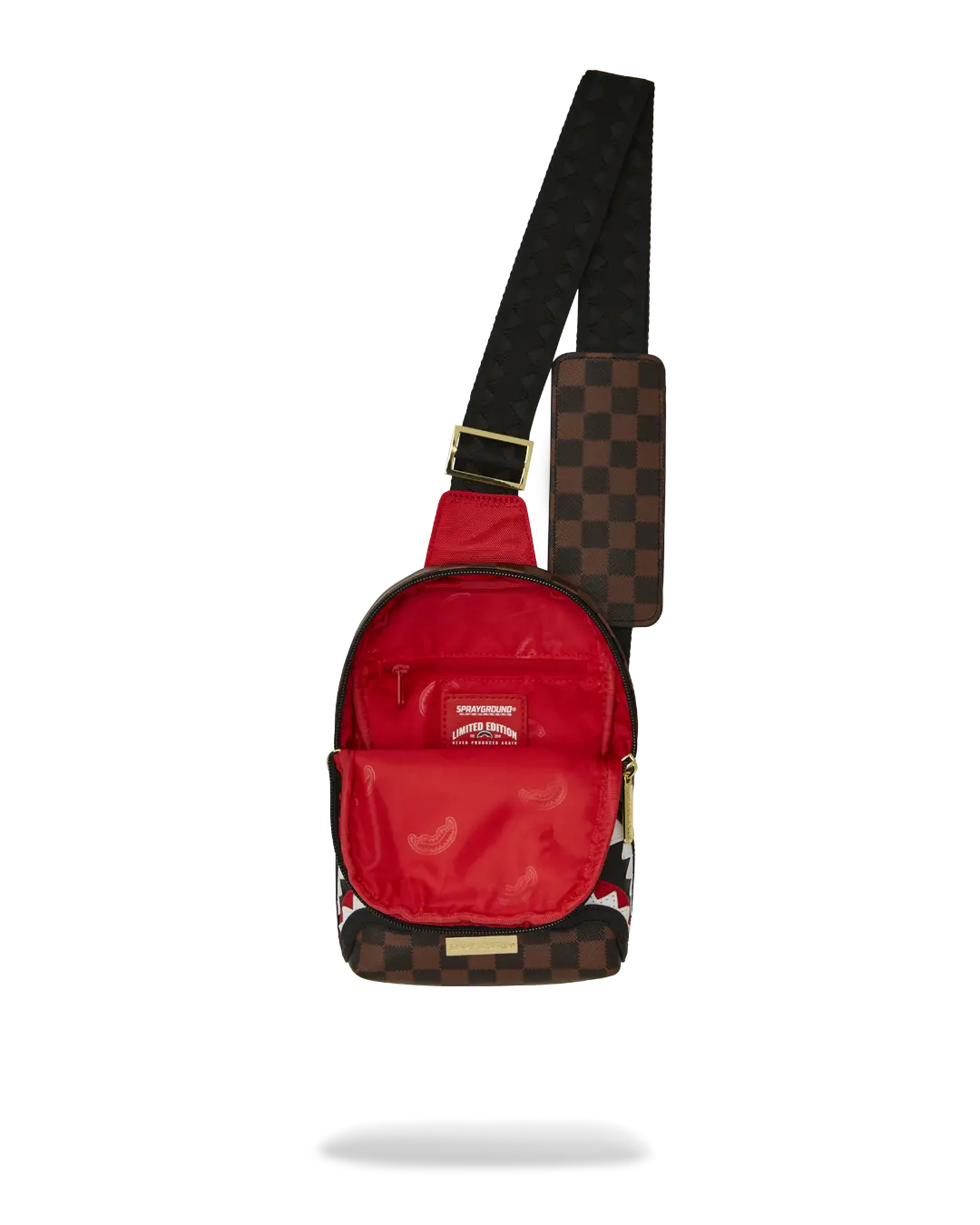 SAWTOOTH SHARKS IN PARIS ONE-STRAP SLING - Image 5