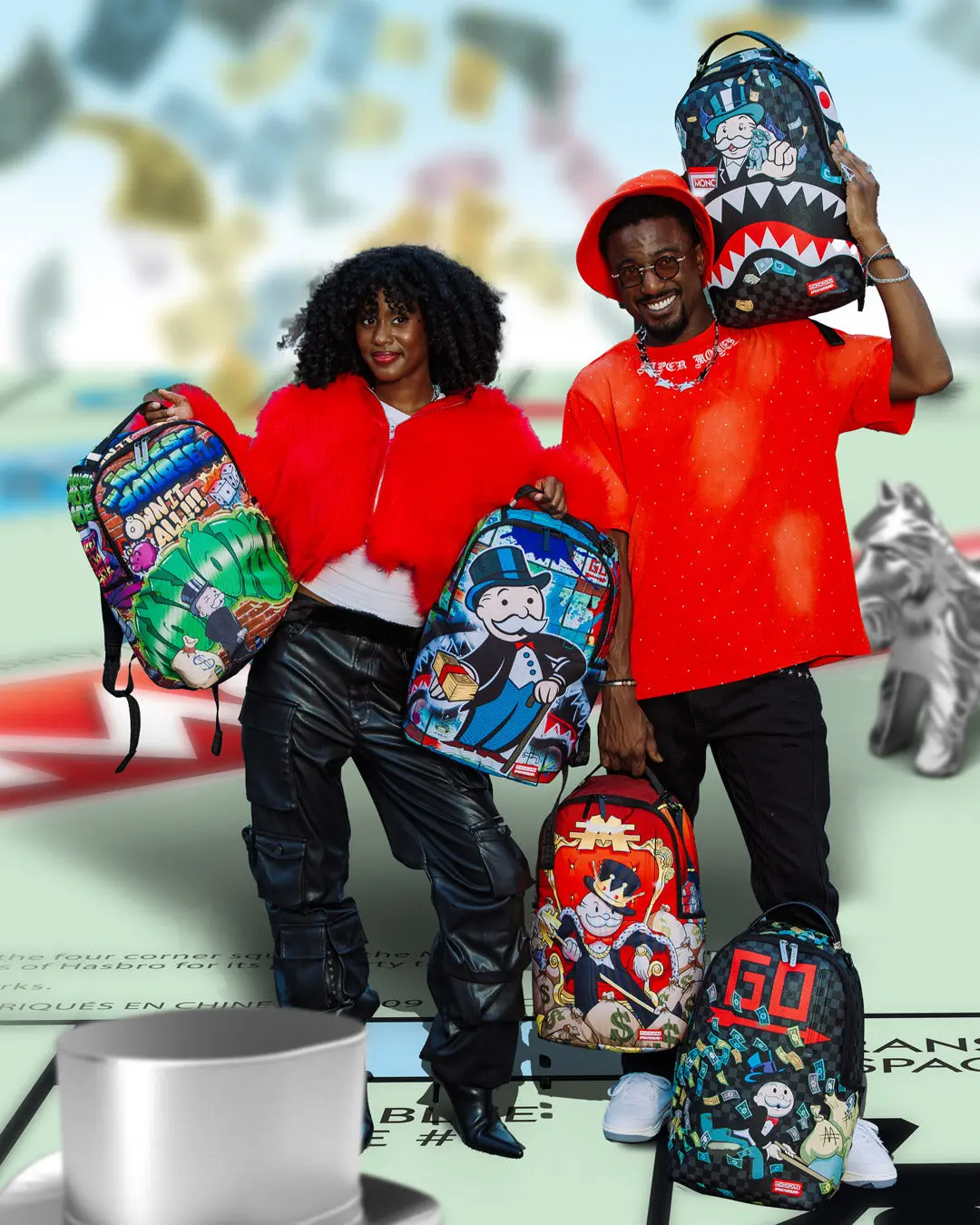 MONOPOLY GOLD EMPIRE THRONE BACKPACK - Image 4