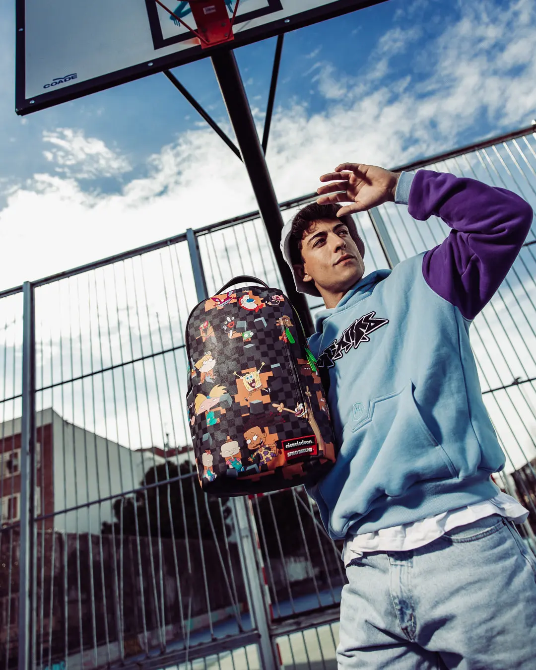 NICKELODEON CHECKBREAK BACKPACK (DLXV) - Image 2