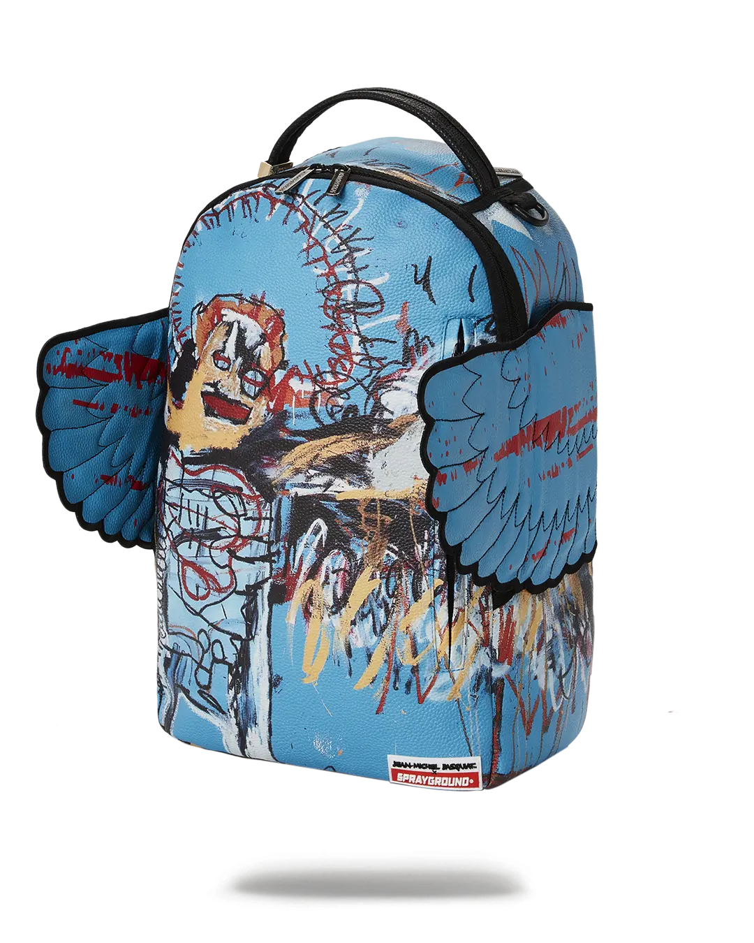 OFFICIAL BASQUIAT UNTITLED (FALLEN ANGEL) 1981 WING BACKPACK (DLXV) - Image 7