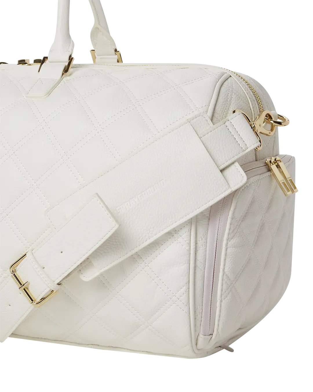 RIVIERA LE BLANC GOLD CHAIN SHARK DUFFLE - Image 13