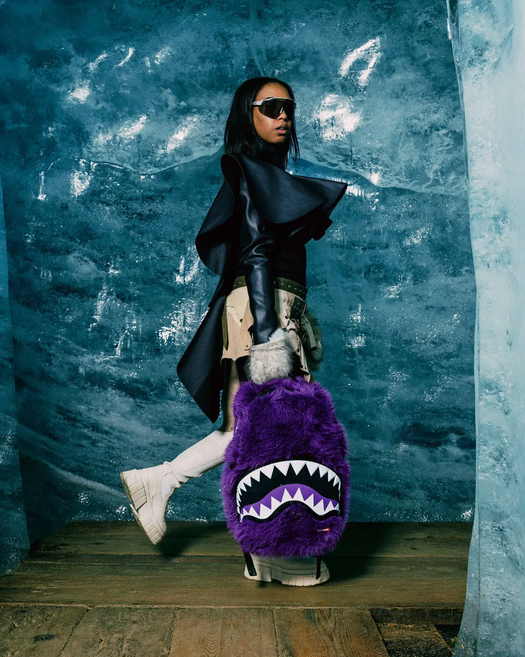 FURZILLA SHARK (PURP) BACKPACK - Image 6
