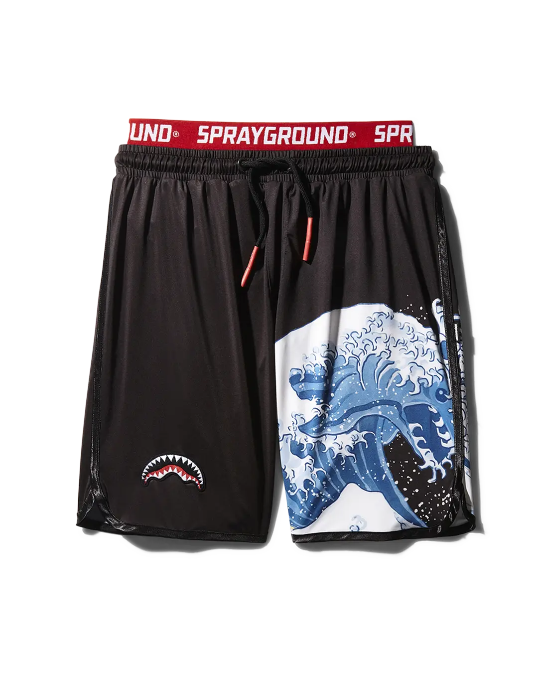 DRAGON WAVE CORTO SWIM TRUNKS (BLACK)