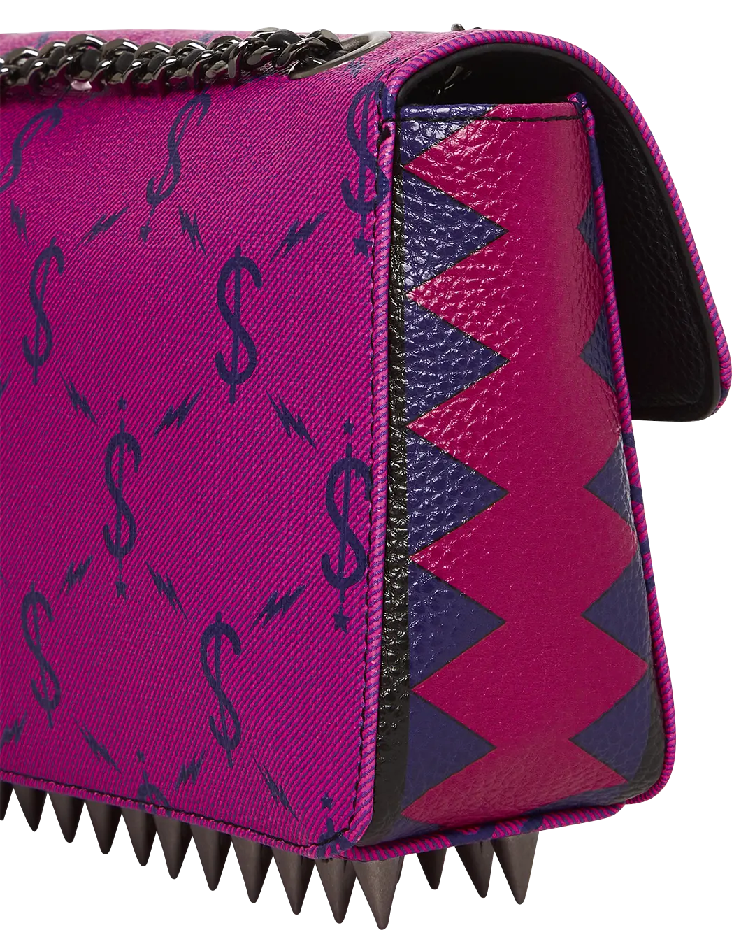$NAPDRAGON GOLD CHAIN SHARK HANDBAG - Image 11