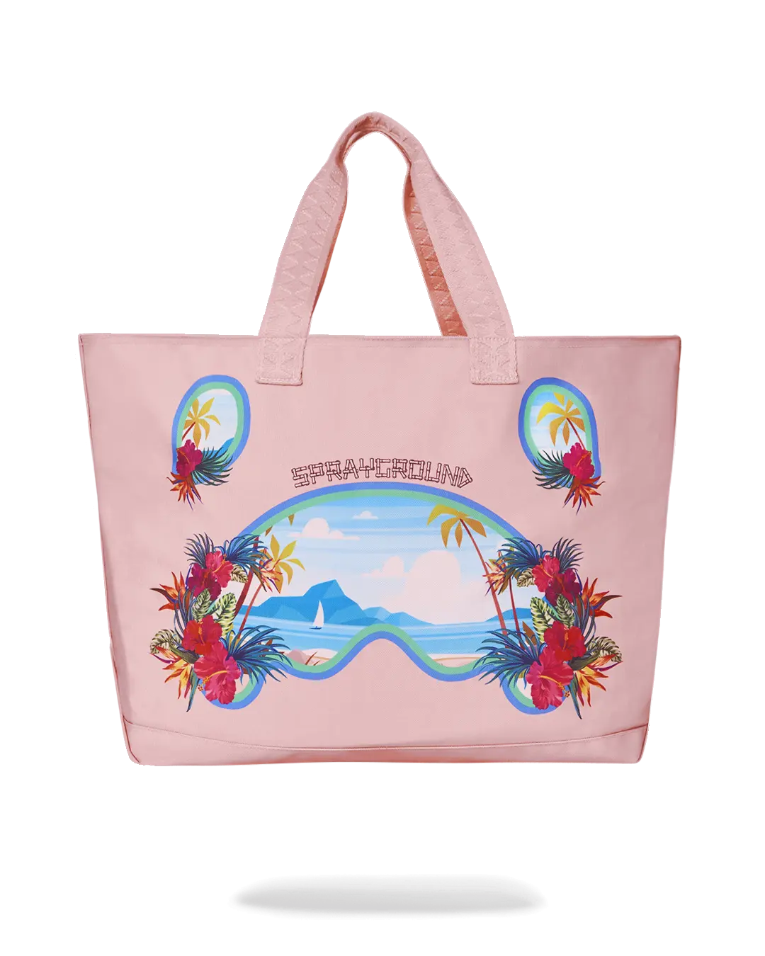 BORA BORA SHARK ISLAND VILLA BEACH TOTE - Image 5