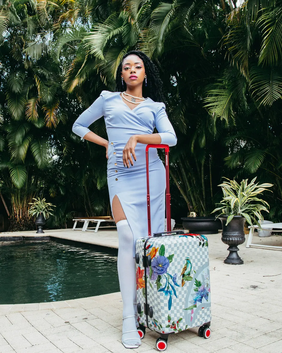 JARDIN DU PALAIS SHARKNAUTICS HARDSHELL CARRY-ON LUGGAGE - Image 14