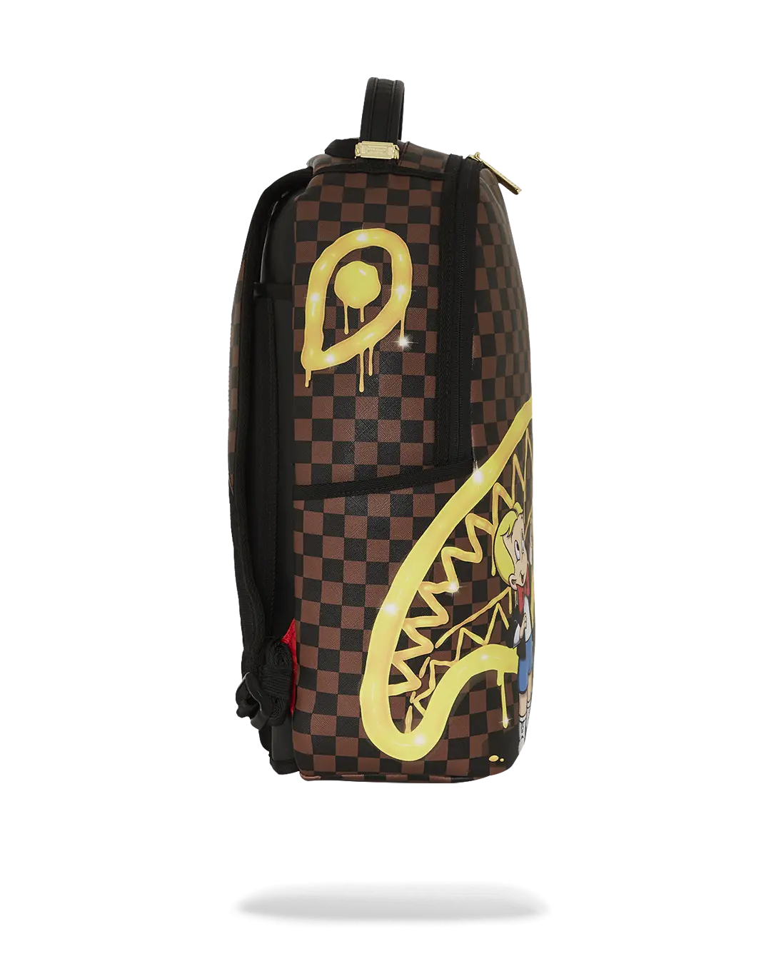 RICHIE RICH PAINT THE SHARK GOLD BACKPACK - Image 5
