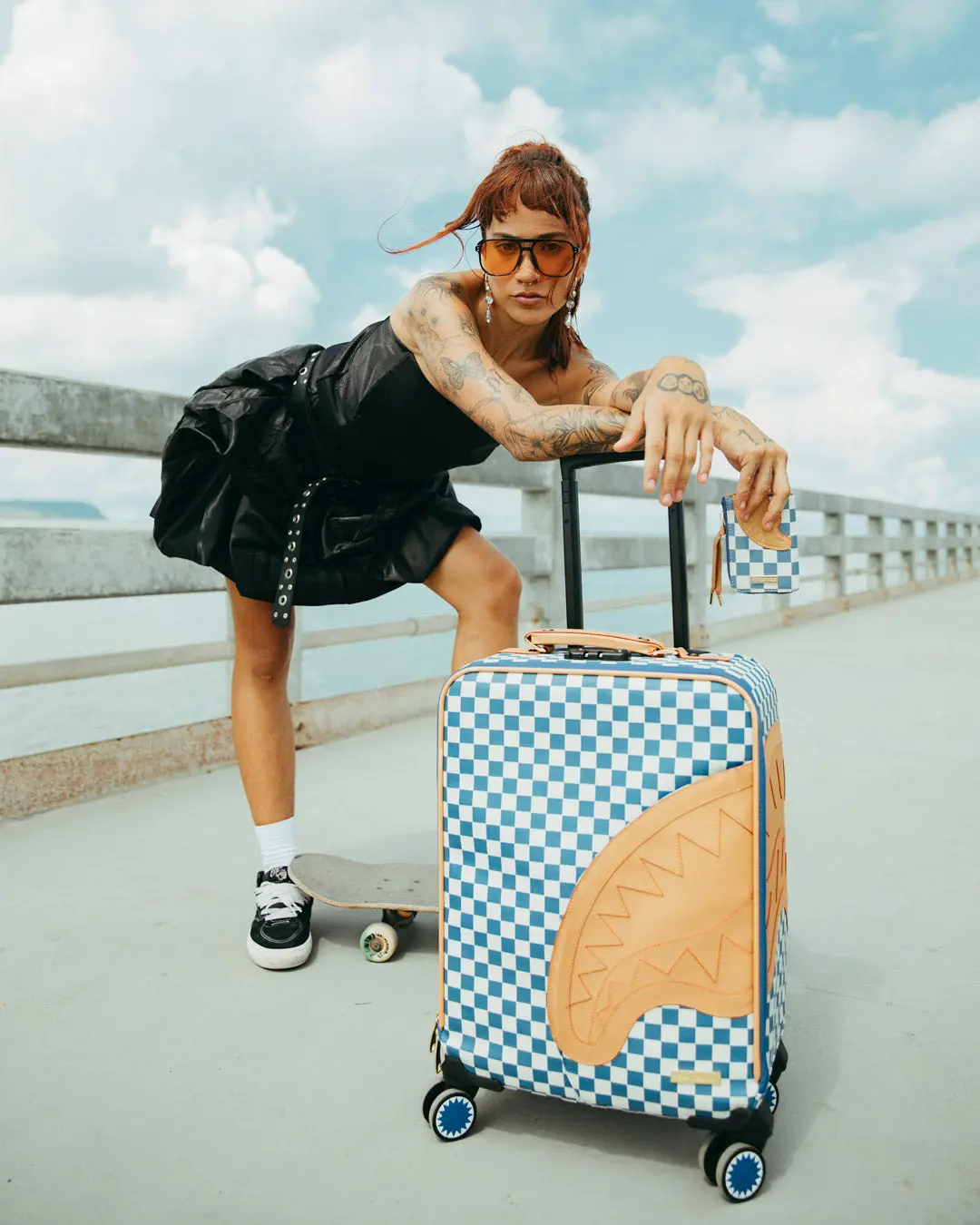 NEW SHARK YACHT CLUB IMPERIAL CARRY-ON LUGGAGE - Image 6