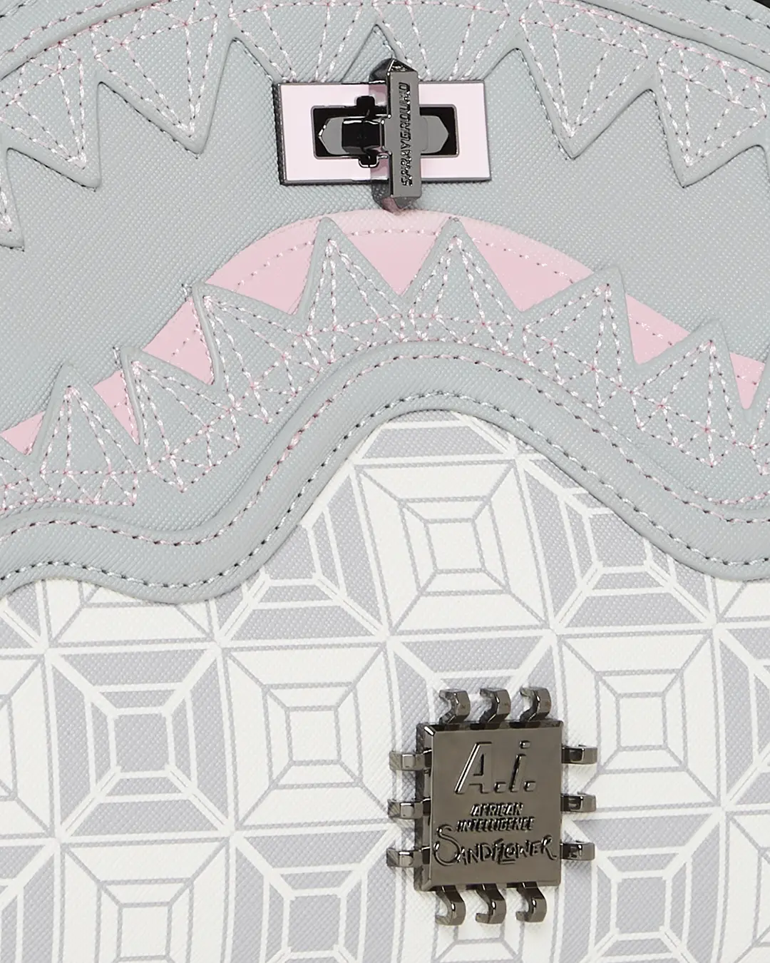 A.I.8 AFRICAN INTELLIGENCE BOOKED & BUSY SHARK HANDBAG - Image 13