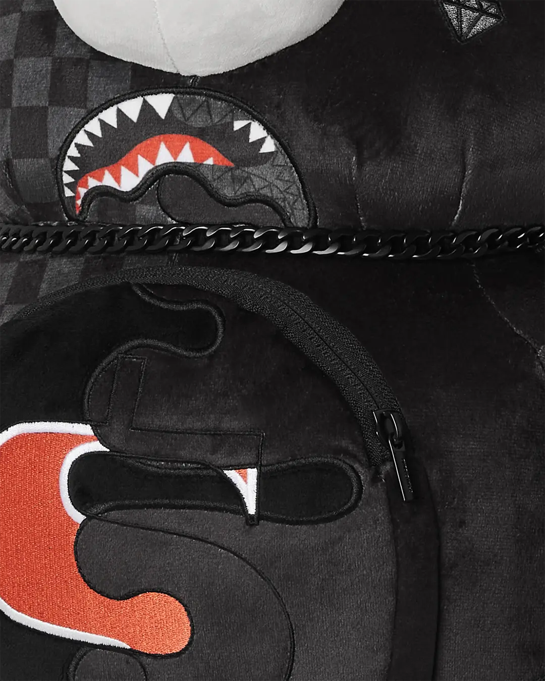 SPEED SHARK SIDE SWIPE MONEYBEAR TEDDY BEAR BACKPACK - Image 11