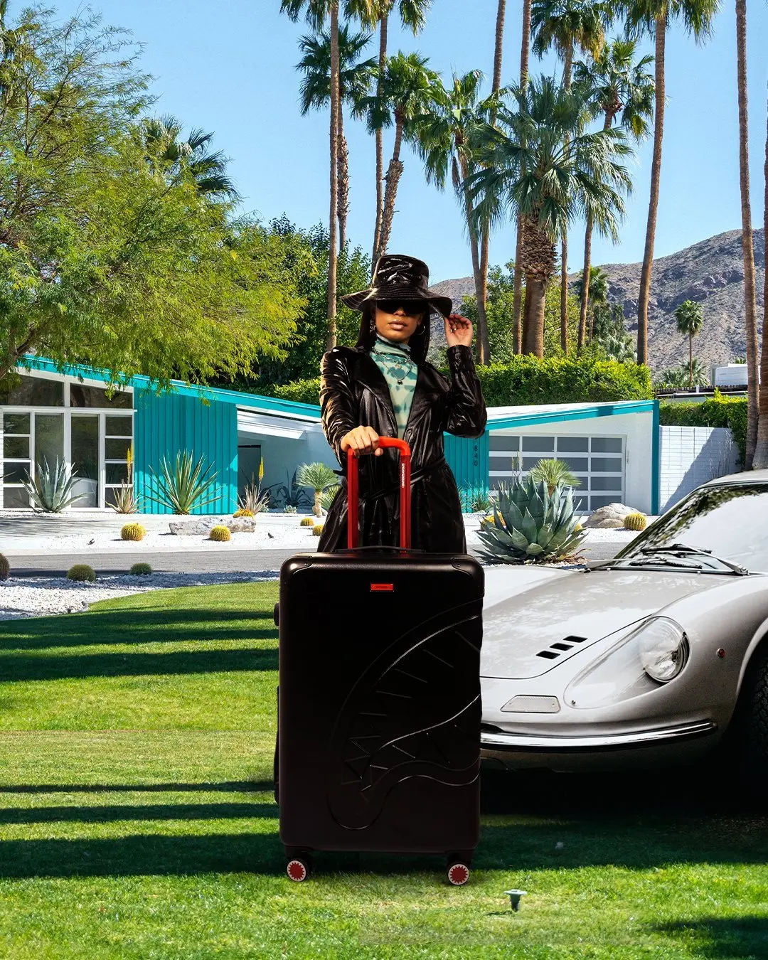 SHARKITECTURE MOLDED 2 PC LUGGAGE SET - Image 28