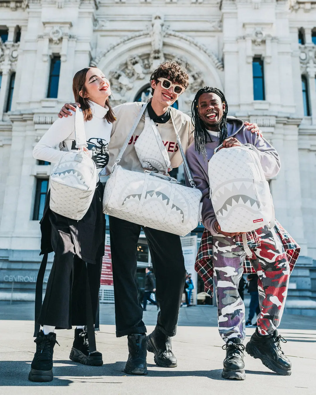 MONEY PATTERN POWDER BACKPACK (DLXV) - Image 14