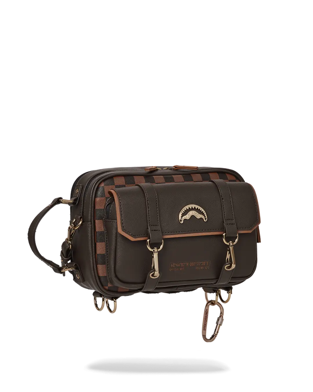 CHECKMATE ROYALE MESSENGER BRICK BAG - Image 3
