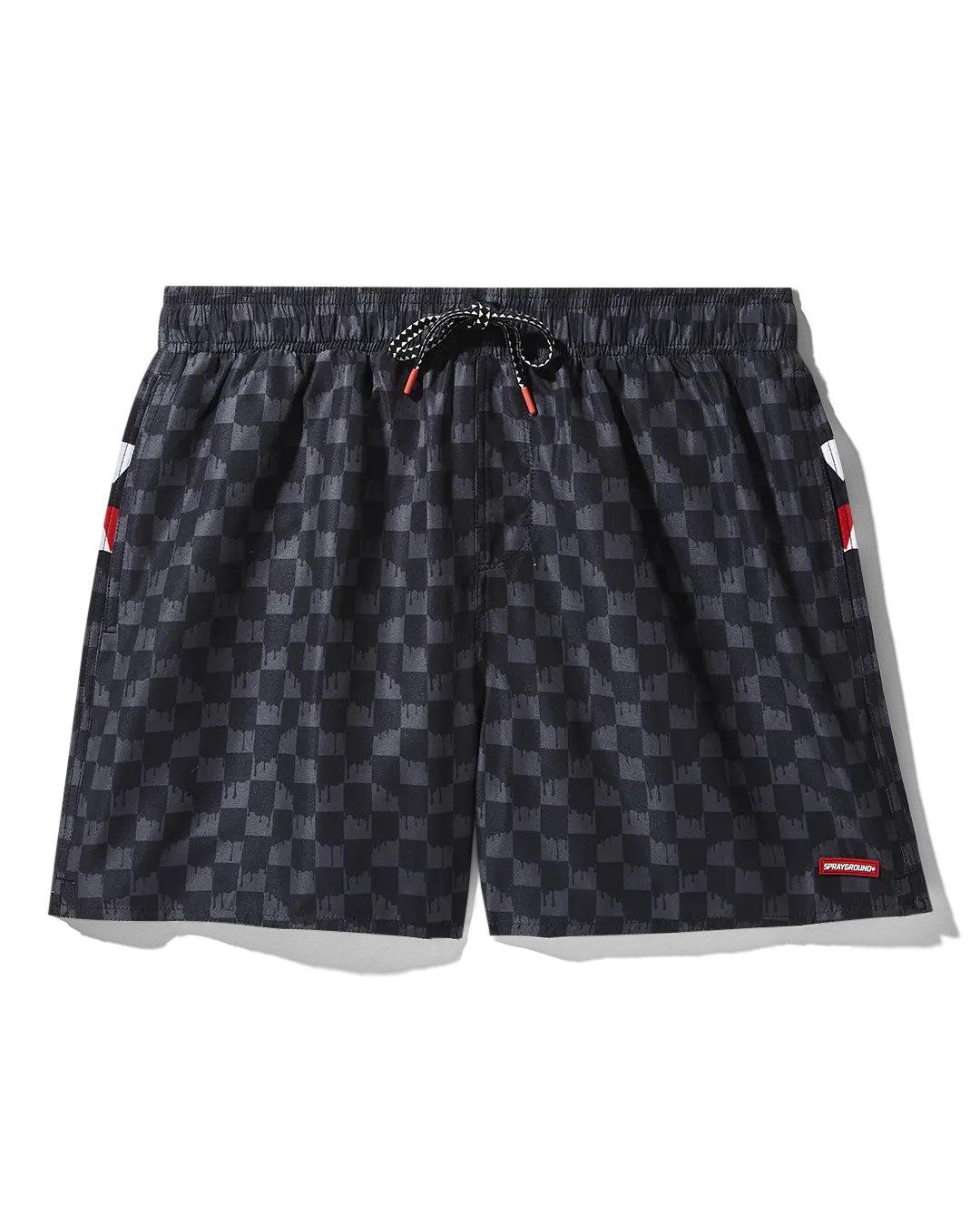 DRIP CHECK SWIM SHORTS