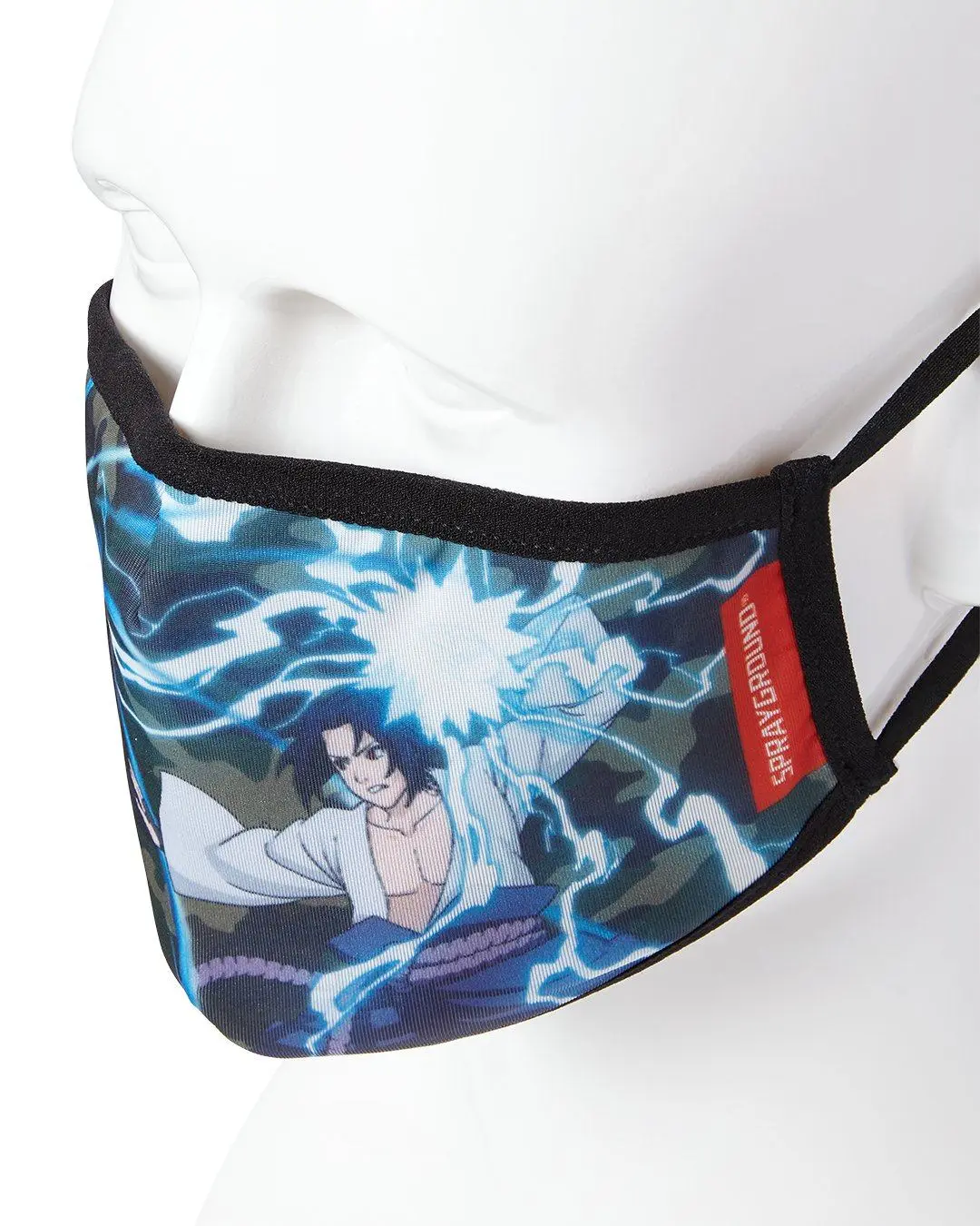 ADULT NARUTO VS SASUKE FORM FITTING FACE-COVERING - Image 3
