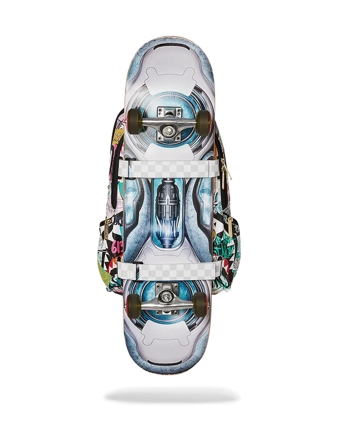 CREATE ANOTHER DAY SKATEBOARD-STRAP BACKPACK - Image 13