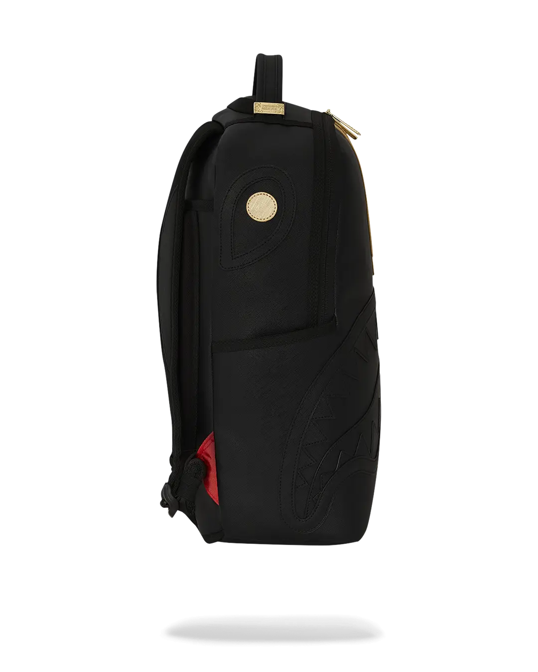 GOLD AND BLACK RACING STRIPES BACKPACK - Image 5