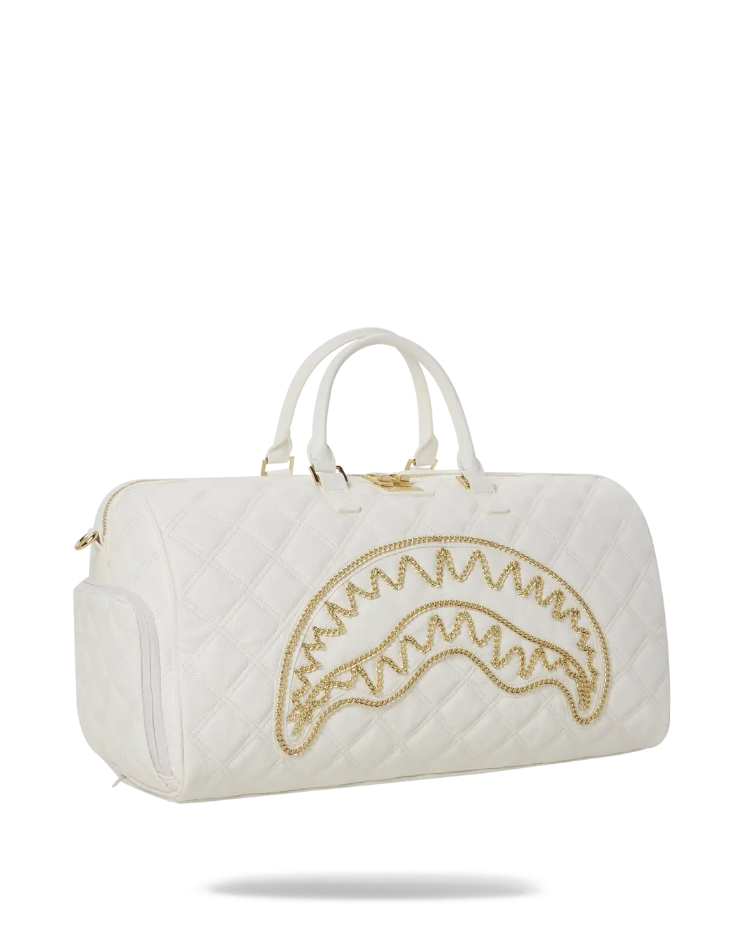 RIVIERA LE BLANC GOLD CHAIN SHARK DUFFLE - Image 3