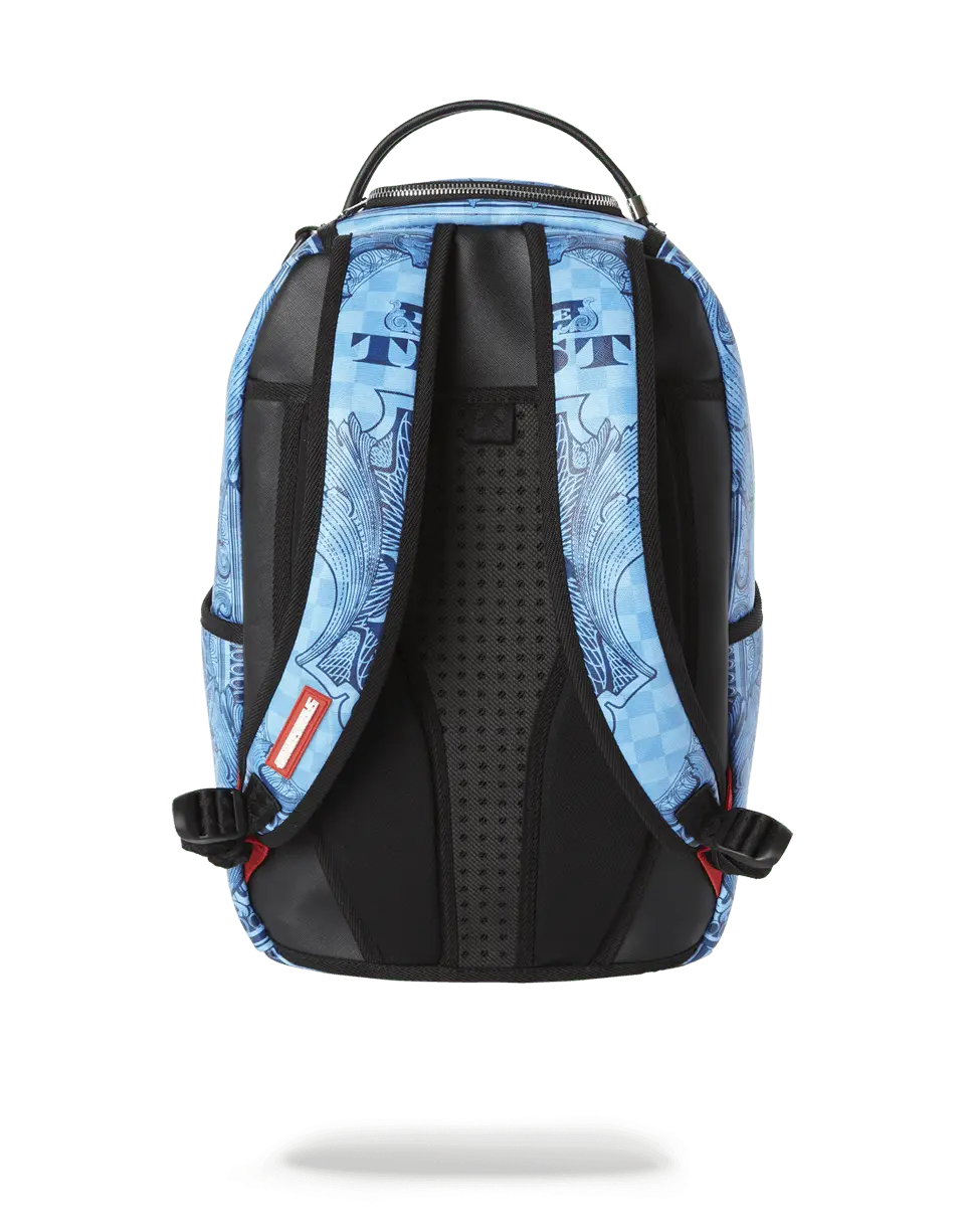 IN GOD WE TRUST BLUE BACKPACK (ONE OF ONE) - Image 5