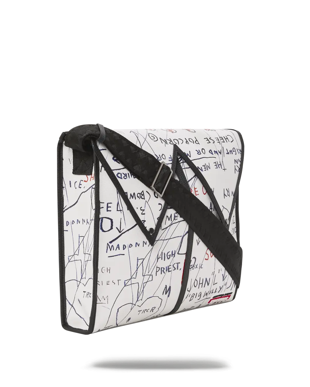 OFFICIAL BASQUIAT UNTITLED (CHEESE POPCORN) 1983 SLING MESSENGER - Image 3
