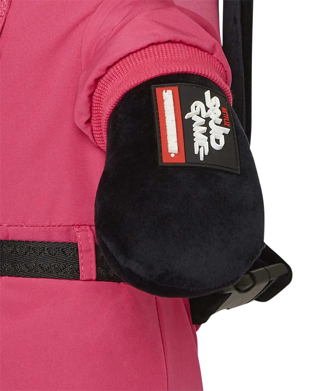 SQUID GAME COLLAB PINK SOLDIERS BEAR BACKPACK - Image 9