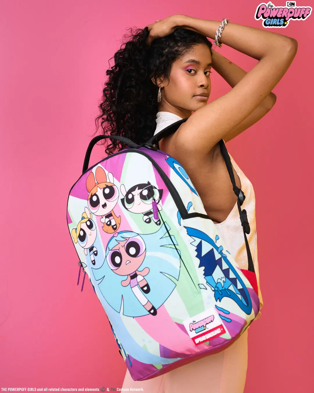 POWER PUFF GIRLS MONSTER SHARK BACKPACK - Image 2