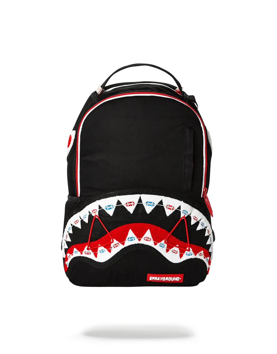 BRACES SHARK (BLACK)