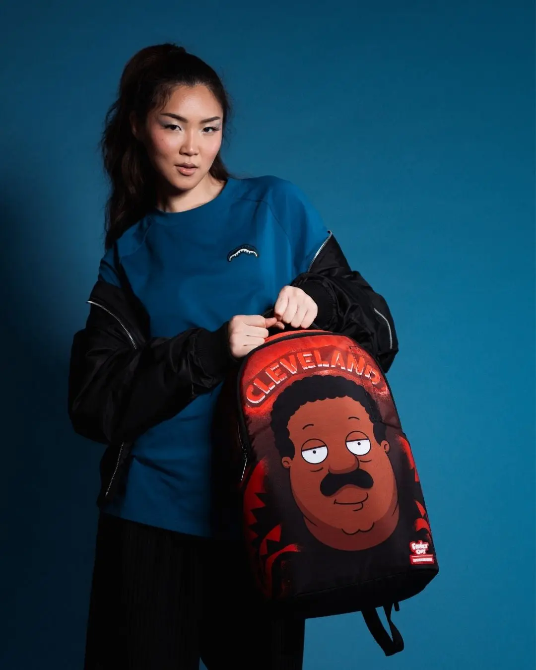 CLEVELAND SHARK FAMILY GUY DLXSR BACKPACK - Image 6