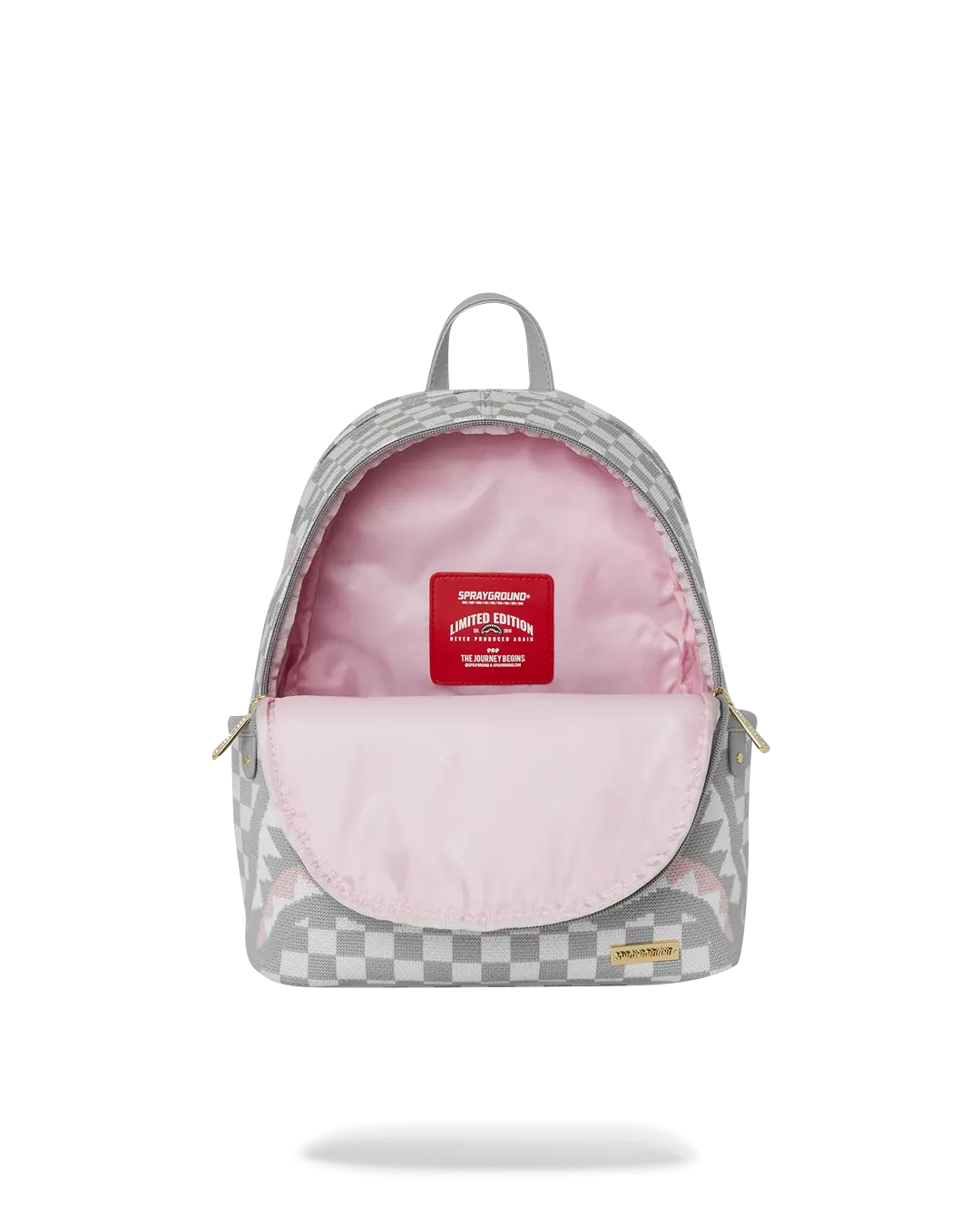 KNIT SHARKS IN PARIS IN CREAM SAVAGE BACKPACK - Image 9