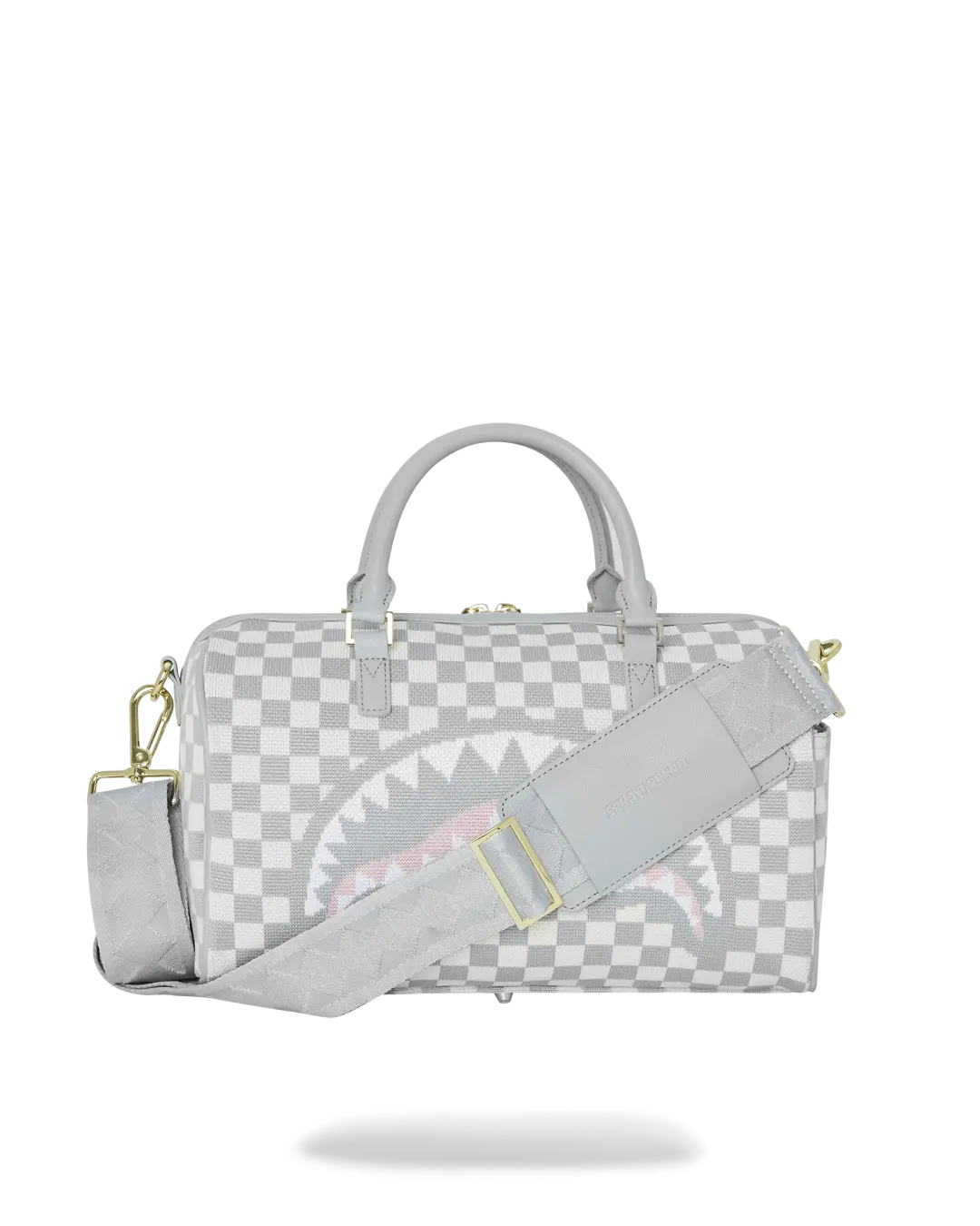 KNIT SHARKS IN PARIS IN CREAM MINI DUFFLE - Image 7